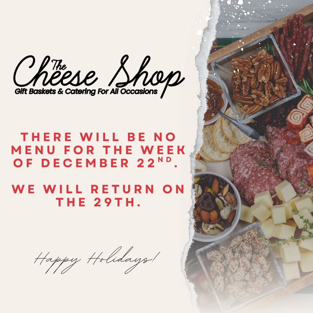 The Cheese Shop Menu